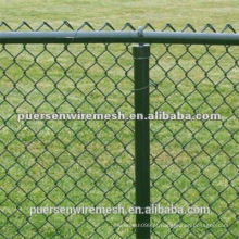 10 gauge revestido de PVC Chain Link Fence Fabricante (fábrica)